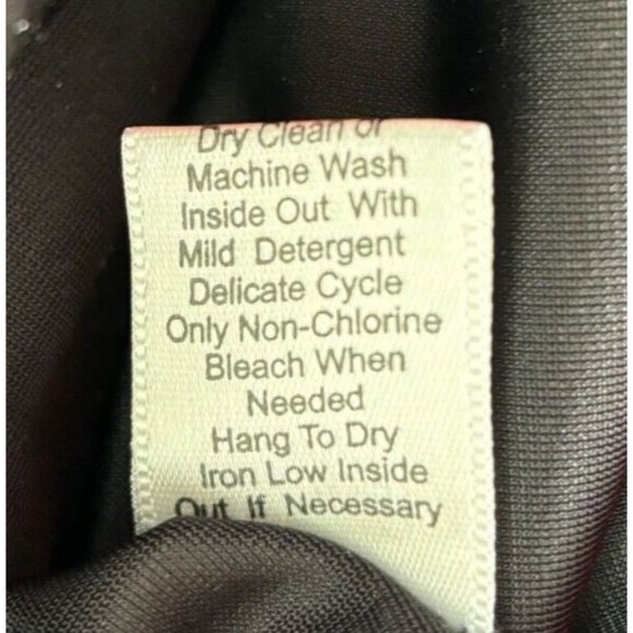 Standards & Practices Womens Freya Coat Dress Black 2X Polyester Blend Maxi Wrap - Picture 12 of 12